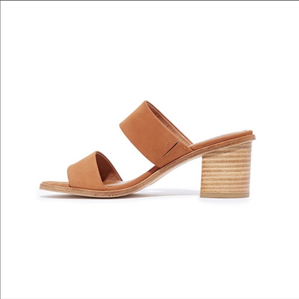 JOIE MAHA BROWN LEATHER SANDAL
